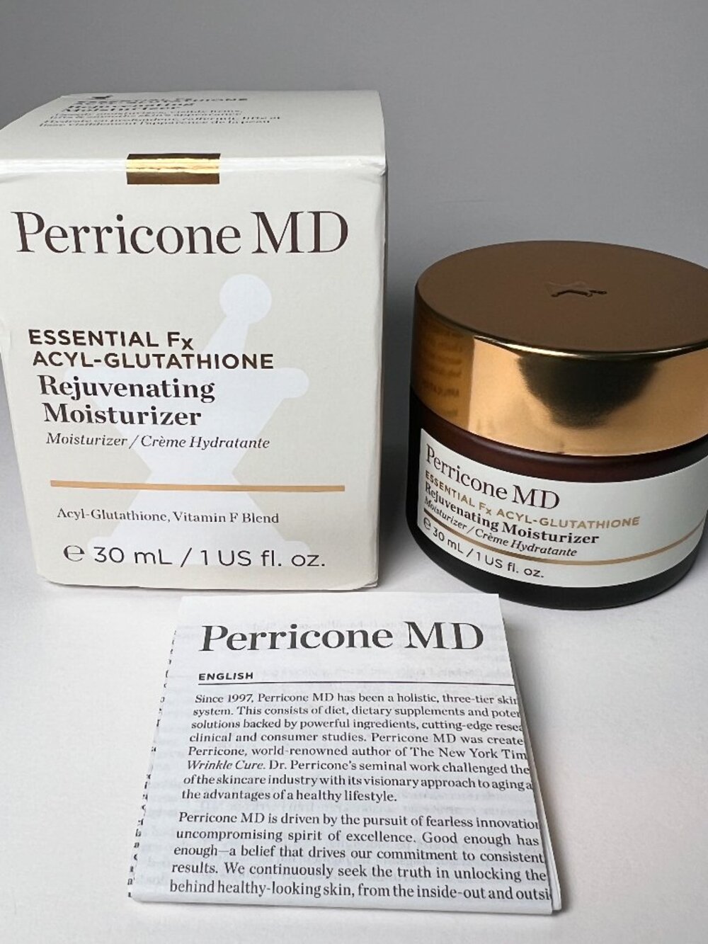 Perricone MD Essential Fx Acyl Glutathione Rejuvenating Moisturizer 1 fl oz